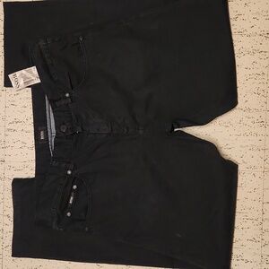 Hugo Boss Black Straight Leg Maine Regular Fit Dress Pant Jeans